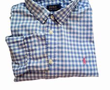Polo Ralph Lauren gingham shirt - Boys age 12