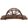 NEW SALE | Garden Bridge with Half-wheel 99x50x38 cm Solid Wood Fir Image 2