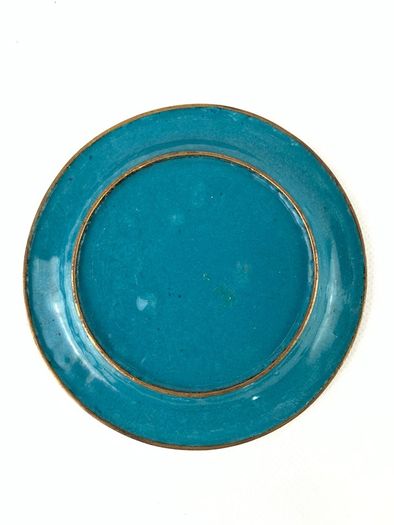 Vintage cloisonne plate
