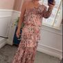 maxi one shoulder dress Image 6