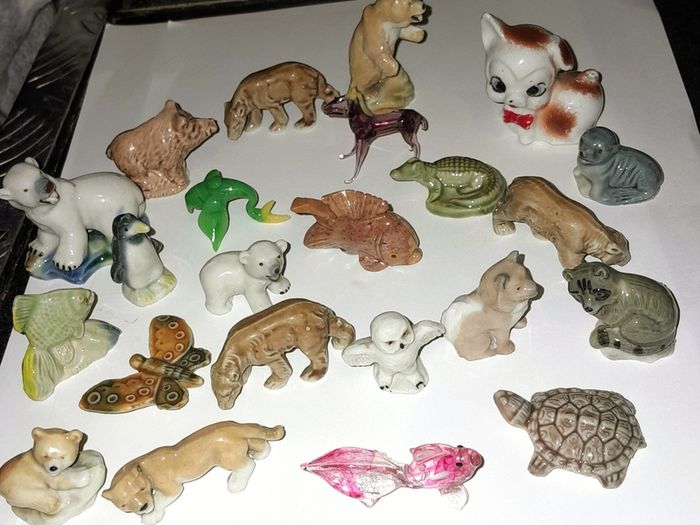 Miniatures Murano,Wades etc.