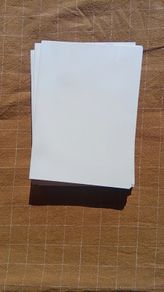 Set of Blank Cards White