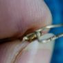 Vintage 9ct Gold 375 Earrings 0,6g Image 4