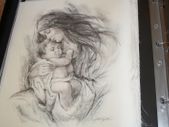 unframed silk picture
