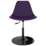 Swivel Dining Chairs 6 pcs Lila PP Image 3
