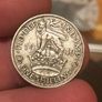 1940 Shilling George VI Silver Image 2