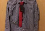 George by duffer shirt and tie