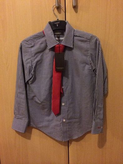 George by duffer shirt and tie