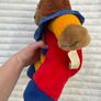 From Playmakers Aminals Bear Dress Up Clown Plush Soft approx. 30 cm. Used Please see photos Image 6