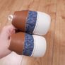 Michael Kors Blue Denim MK Monogram Print Low Top Trainers 8US/6UK/39EU Image 6