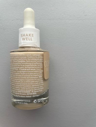 Catrice Nude Drop Tinted Serum Foundation. 020W