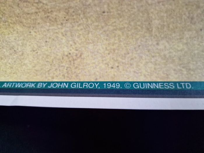 Original Guinness Posters John Gilroy
