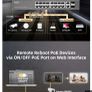 MokerLink 16-Port Web Managed PoE Switch. Image 8