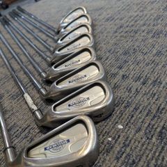 Callaway X14 steel shaft irons 3 - PW