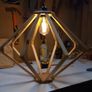 Handmade Wooden Pendant Light Image 3