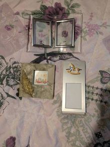 Three photo frames