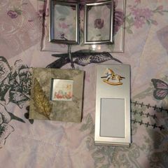 Three photo frames