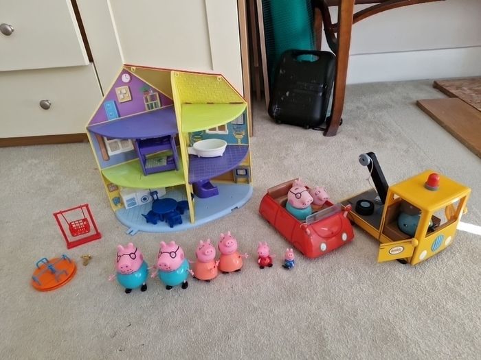 Peppa Pig house bundle