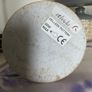 Genuine Belleek Ceramic Table Lamp with Wooden Base Image 4