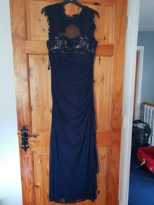 Betsy & Adam Dress - Navy Full Length