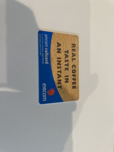 Eircom callcard - Kenco