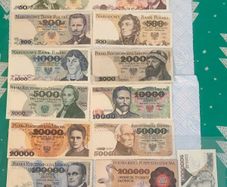 Polish Notes 80's-90's PRL Full complete set