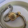 Christina Sterling Silver Charm Bracelet With Real TOPAZ CDL 925 I Image 5