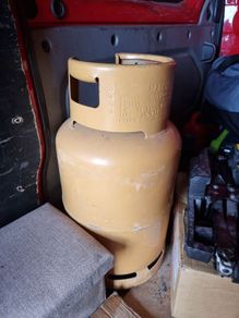 Empty gas bottle