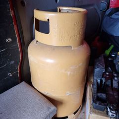 Empty gas bottle