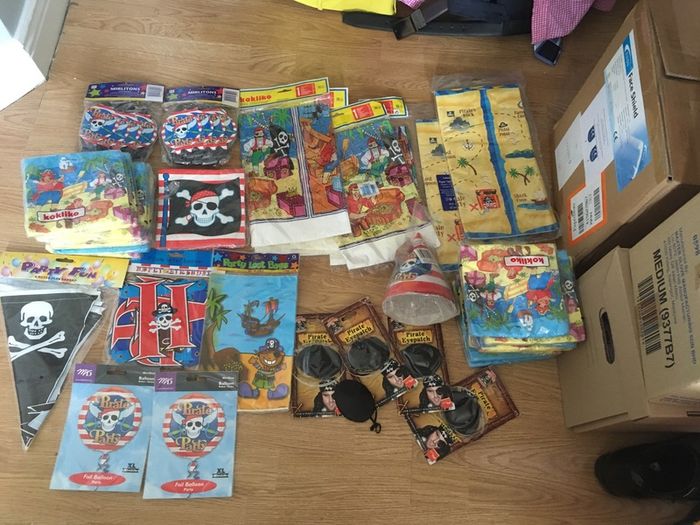 Birthday pirate party