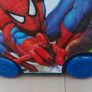 3 Large Stackable Spiderman toy boxes on wheels Image 2