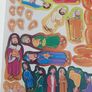 vintage new Bible book with stickers for children Image 8