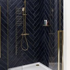 Pacific Brass 6mm 900mm x 900mm Hinged Shower Encl