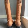 Jana Fashion Tan Leather Knee-High Boots. UK 6 / EU 39 Image 4