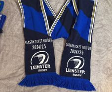 Leinster rugby scarf season 24/25