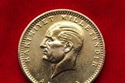 Turkish 100 Piastres Kurush Gold Coin