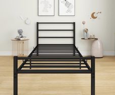 Single Bed Frame with Storage, 3ft