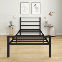 Single Bed Frame with Storage, 3ft