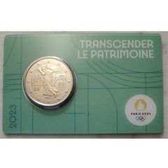France 2 Euro Base Metals Brilliant Uncirculated Coin 2023 - Sower - Olympic Games Paris 2024
