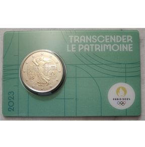 France 2 Euro Base Metals Brilliant Uncirculated Coin 2023 - Sower - Olympic Games Paris 2024