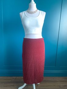 Club L midi stretch skirt. Size 16