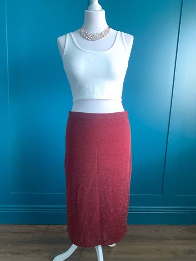 Club L midi stretch skirt. Size 16