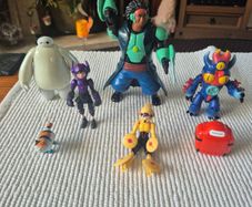 Selection of movie character toys