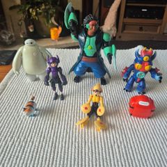 Selection of movie character toys
