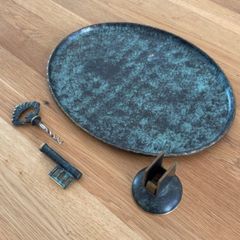 Waiter Bar Set - Patinated Bronze