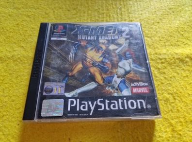X Men 2 Mutant Academy PlayStation1 ps1 PlayStation 2 ps2 games Original