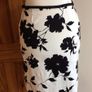 Principles Petites Ladies Black and White Cotton Blend 2 Piece skirt and Top Set 12/14  including postage Image 6