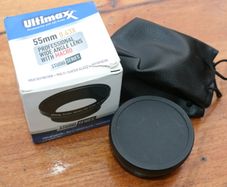 58MM Wide Angle 0.45x Converter Lens with Macro Close-Up Attachment for Rebee