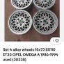 Old school Opel Omega ATS mesh alloys.. Image 2