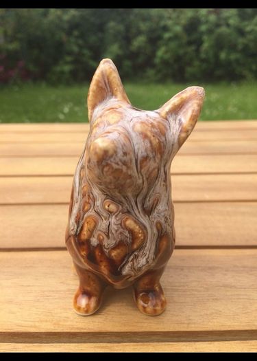 Vintage Ceramic Dog Figure